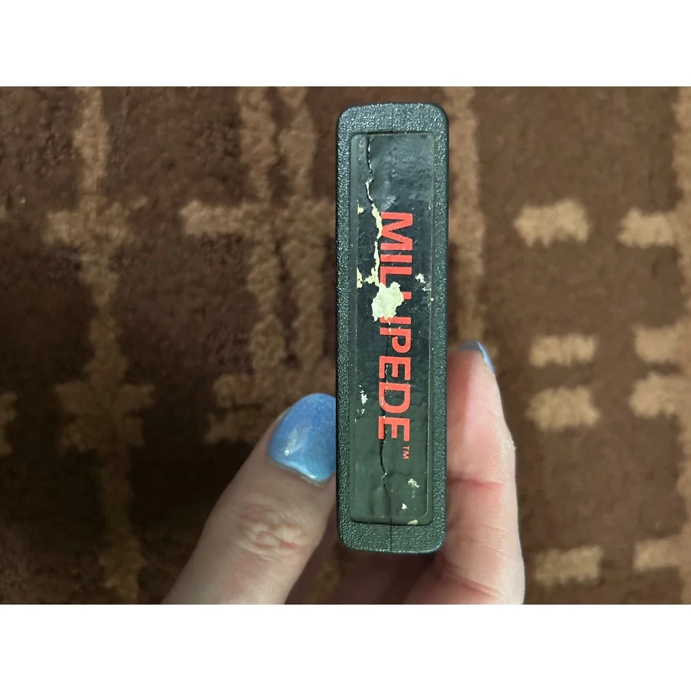 Millipede Atari 2600 Video‎ Game Cartridge 1987 Vintage 26118 Retro Arcade Port